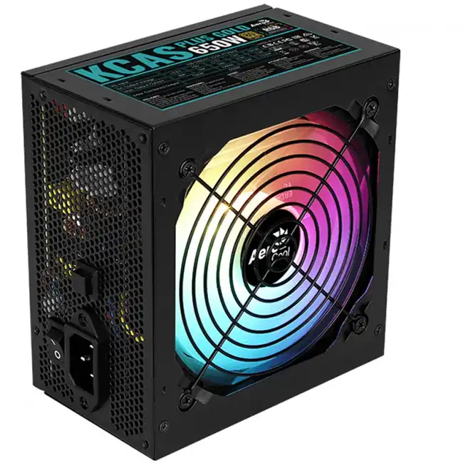 Блок питания Aerocool ATX 650W KCAS PLUS GOLD ACPG-KP65FEC.11 (650 Вт)