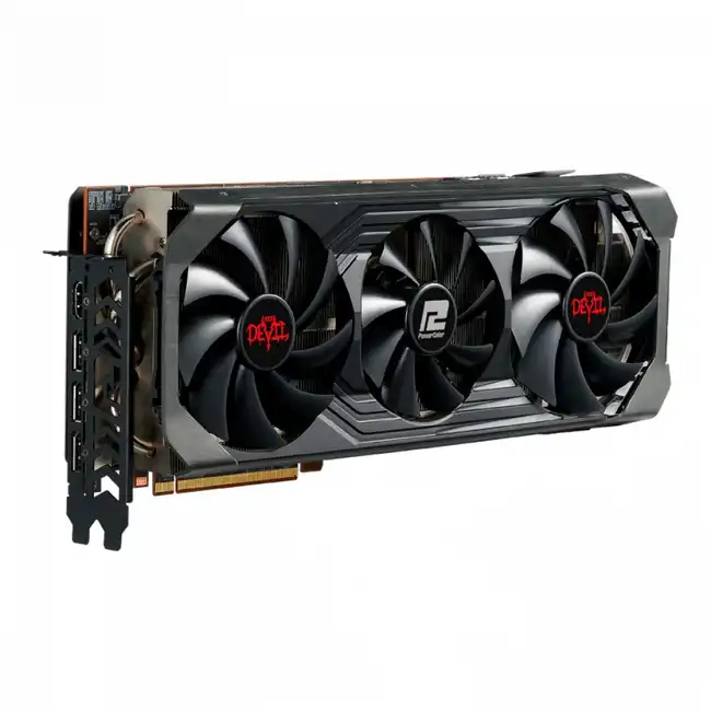 Видеокарта PowerColor AXRX 6900XT 16GBD6-3DHEOC1 AXRX 6900XT 16GBD6-3DHE/OC (16 ГБ)