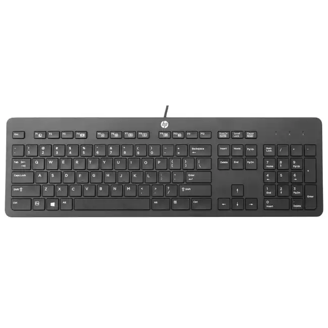 Клавиатура HP Business Slim N3R86AA (Проводная, PS/2)