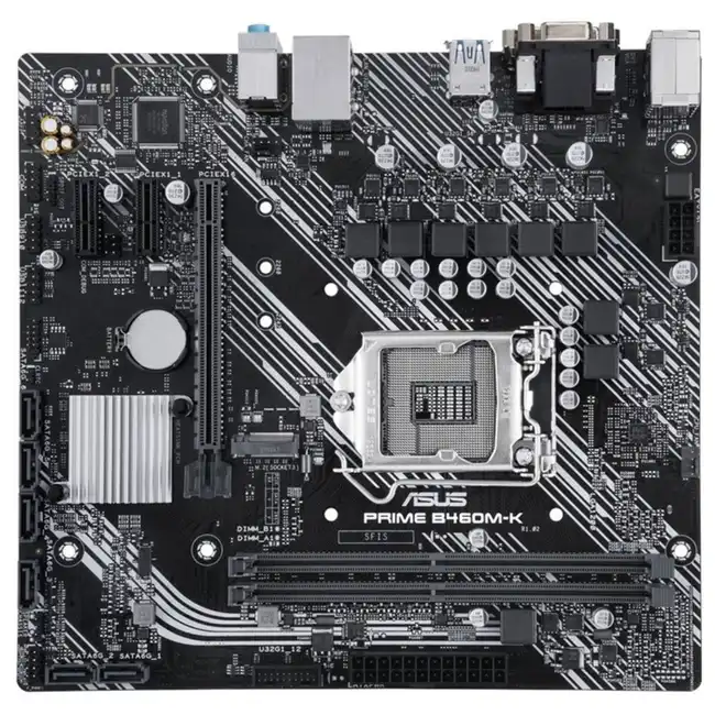 Материнская плата Asus B460M-K (micro-ATX, LGA 1200)