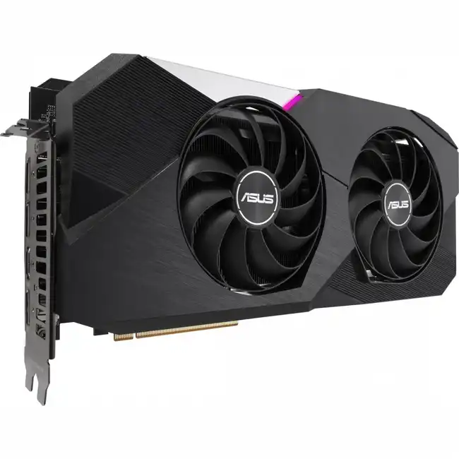 Видеокарта Asus DUAL-RX6700XT-12G RTL ASUS DUAL-RX6700XT-12G RTL (12 ГБ)