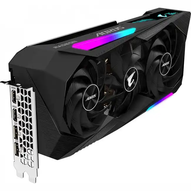 Видеокарта Gigabyte RX 6900 XT AORUS MASTER 16G GV-R69XTAORUS M-16GD (16 ГБ)