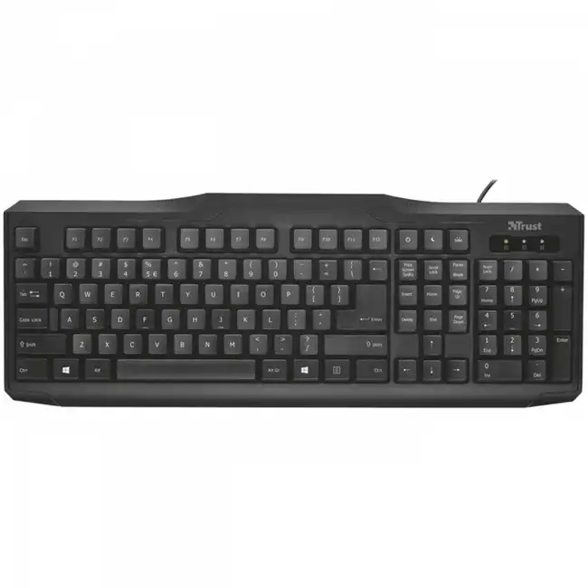 Клавиатура Trust Keyboard Classicline Black 21200 (Проводная, USB)