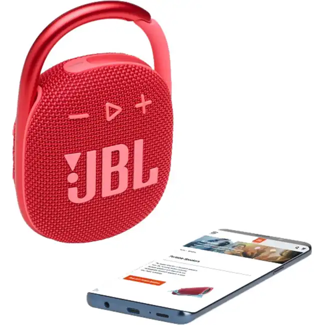 Портативная колонка JBL JBLCLIP4RED (Красный)