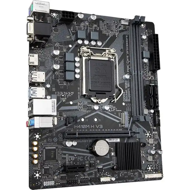 Материнская плата Gigabyte H410M H V3 (micro-ATX, LGA 1200)