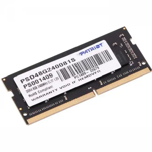 ОЗУ Patriot Signature PSD48G320081S (SO-DIMM, DDR4, 8 Гб, 3200 МГц)