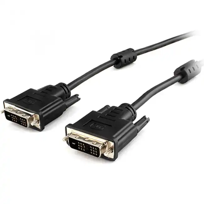 Кабель интерфейсный Cablexpert DVI-D to DVI-D (3.0м) CC-DVIL-BK-10 (DVI - DVI)