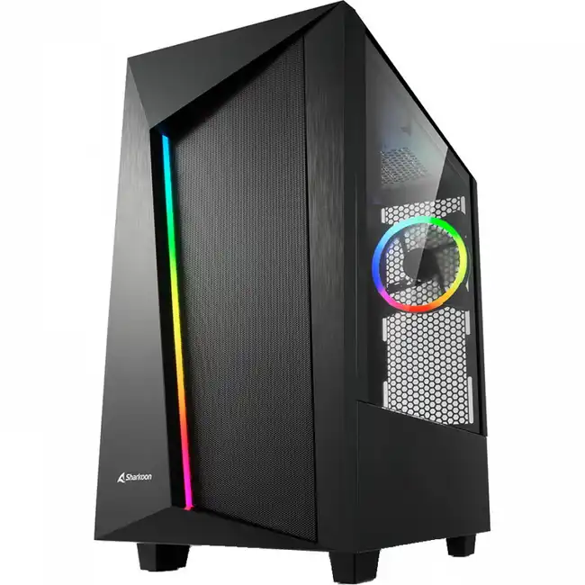 Корпус Sharkoon REV100 RGB (Игровые, Midi-Tower)