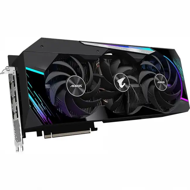 Видеокарта Gigabyte GeForce RTX 3080 AORUS MASTER 3.0 LHR 10G (GV-N3080AORUS M-10GD 3.0 LHR) (10 ГБ)