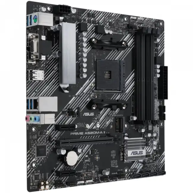 Материнская плата Asus PRIME A520M-A II (micro-ATX, AMD AM4)