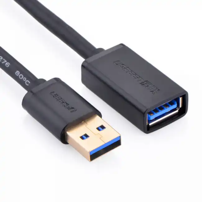 Кабель интерфейсный UGREEN US129 USB 3.0 10373 (USB Type A (output) - USB Type A (input))