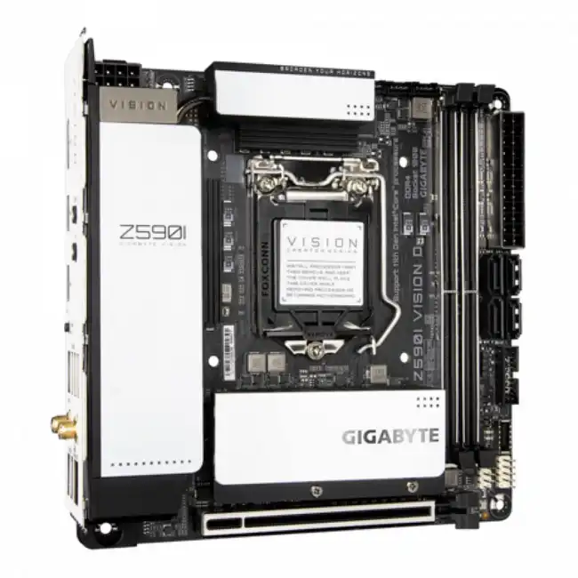 Материнская плата Gigabyte Z590I VISION D (Mini-iTX, LGA 1200)
