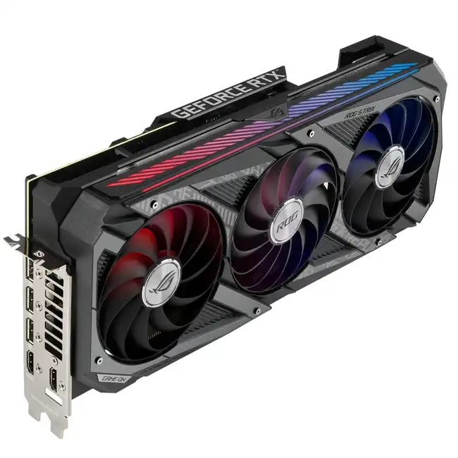 Видеокарта Asus ROG STRIX RTX 3080 10GB 90YV0FA7-M0NM00 (10 ГБ)