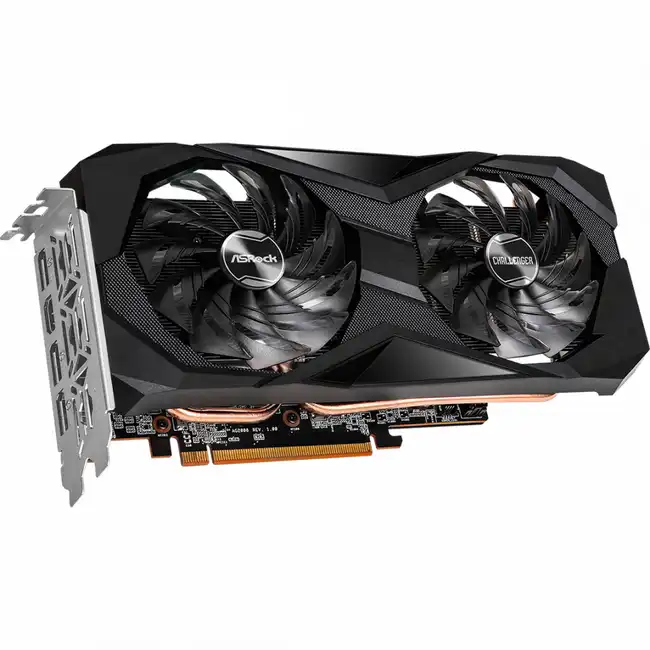 Видеокарта ASRock RX 6600XT Challenger D 8GB OC RX6600XT CLD 8GO (8 ГБ)