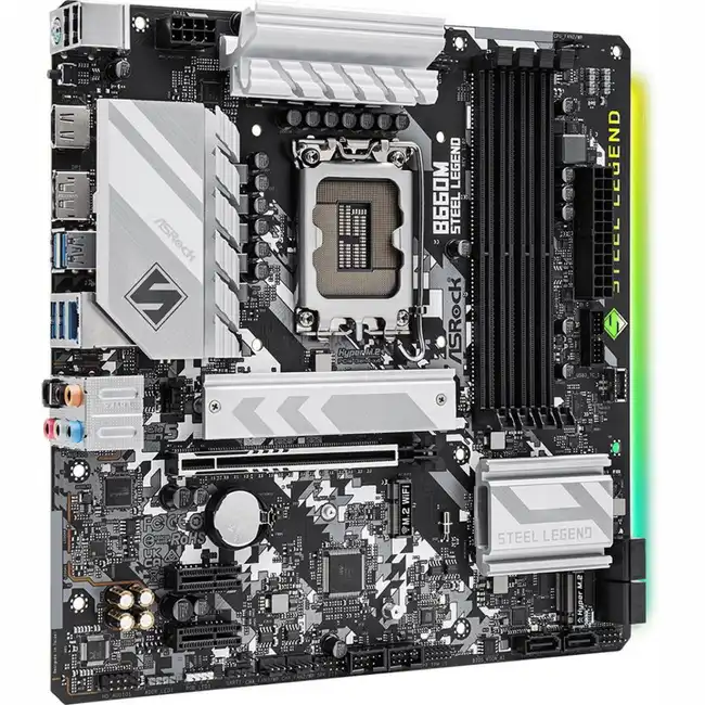 Материнская плата ASRock B660M STEEL LEGEND (micro-ATX, LGA 1700)