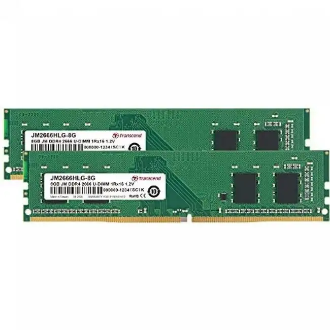 Серверная оперативная память ОЗУ Transcend JM2666HLG-16GK (16 ГБ x 2, DDR4)