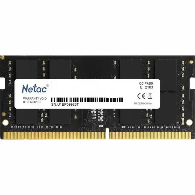 ОЗУ Netac Basic NTBSD4N32SP-16 (SO-DIMM, DDR4, 16 Гб, 3200 МГц)