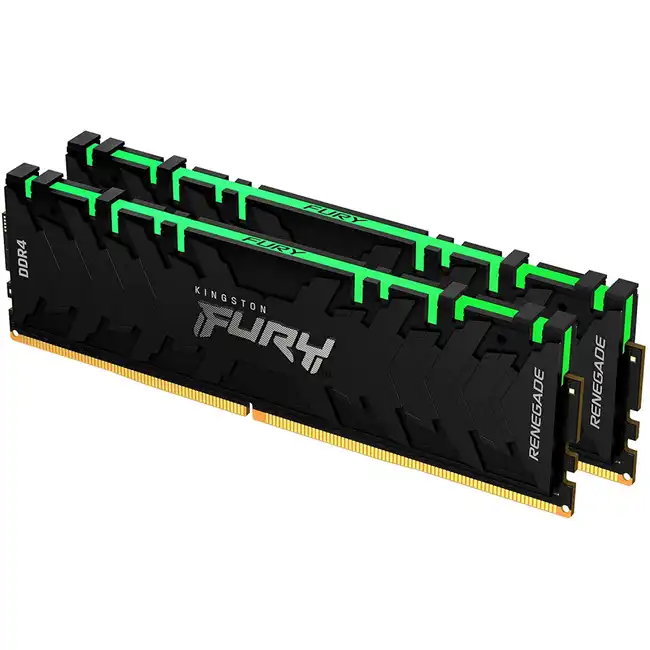 ОЗУ Kingston FURY Renegade RGB 64 ГБ KF430C16RBAK2/64 (DIMM, DDR4, 64 Гб (2 х 32 Гб), 3000 МГц)