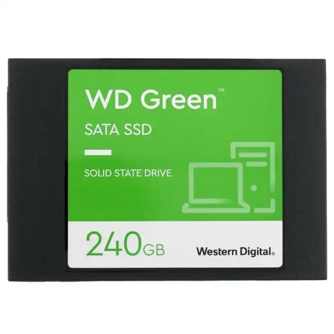 Внутренний жесткий диск Western Digital Green WDS240G3G0A (SSD (твердотельные), 240 ГБ, 2.5 дюйма, SATA)