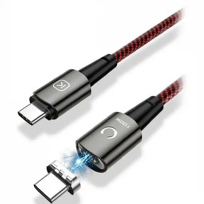 Кабель интерфейсный Kuulaa KL-X30-100 (USB Type C - USB Type C)