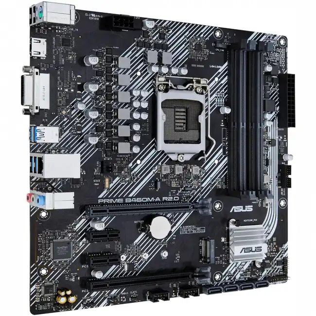 Материнская плата Asus PRIME B460M-A R2.0 90MB18A0-M0EAY0 (micro-ATX, LGA 1200)