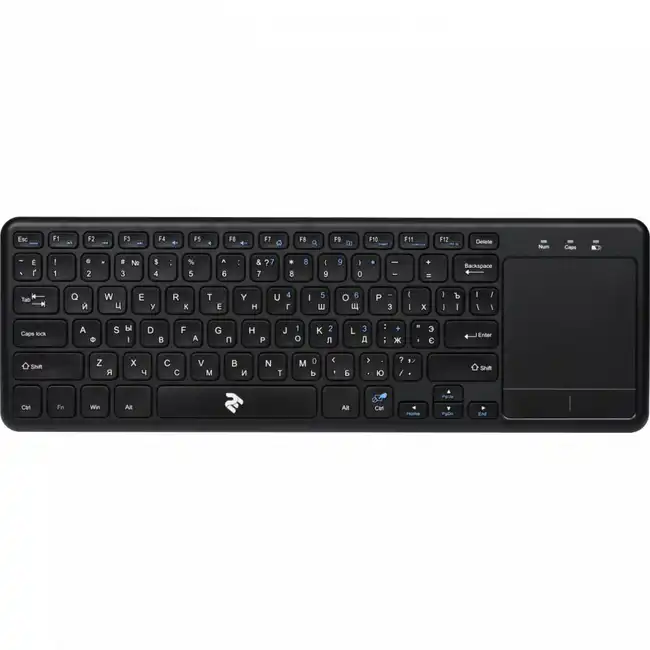 Клавиатура 2E Touch Keyboard KT100 WL 2E-KT100WB (Беспроводная, USB)