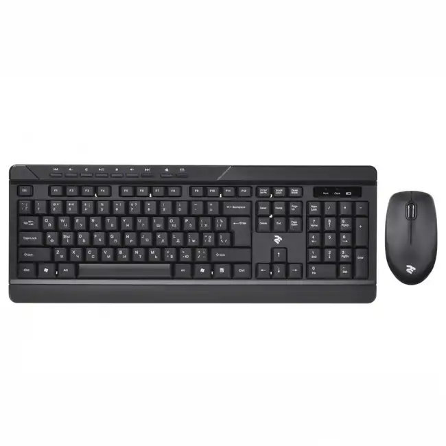 Клавиатура + мышь 2E MK410 WL BLACK 2E-MK410MWB