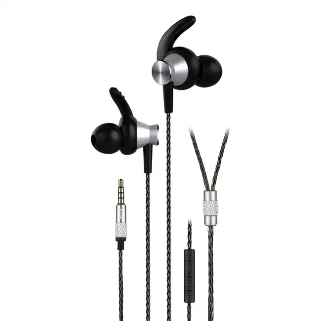 Наушники 2E S8 PISTON MAGNET MIC SILVER 2E-IES8SL