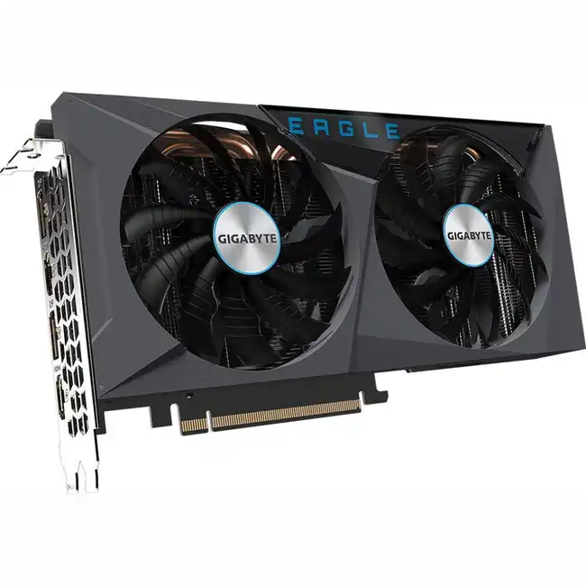 Видеокарта Gigabyte RTX 3060 GV-N3060EAGLE OC-12GD v.2 (12 ГБ)