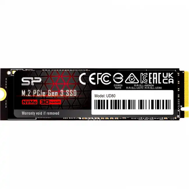 Внутренний жесткий диск Silicon Power UD80 SP500GBP34UD8005 (SSD (твердотельные), 500 ГБ, M.2)