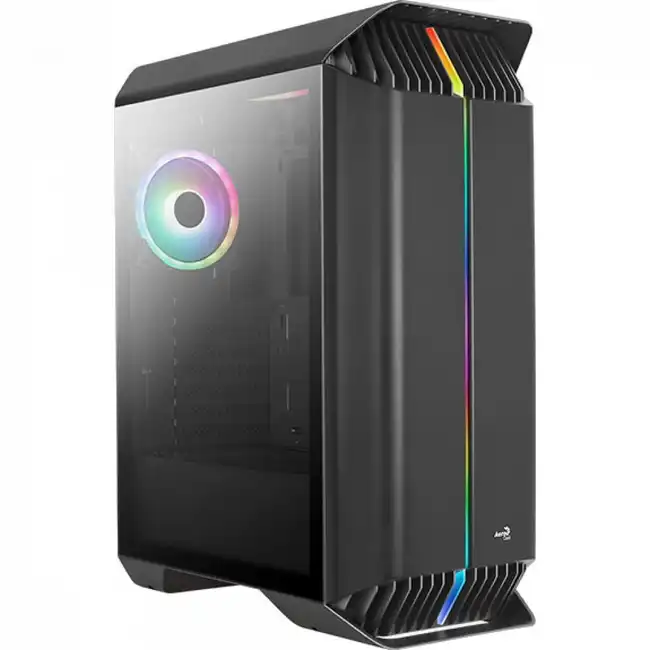 Корпус Aerocool Gladiator Duo-G-BK-v1 (Игровые, Midi-Tower)
