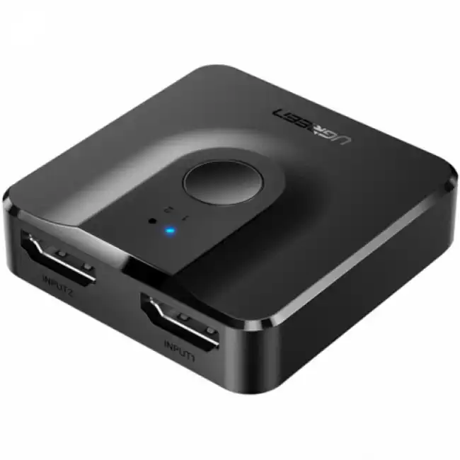 Аксессуар для ПК и Ноутбука UGREEN CM217 2 In 1 Out HDMI Switcher 4K 60Hz 50966 (Адаптер)