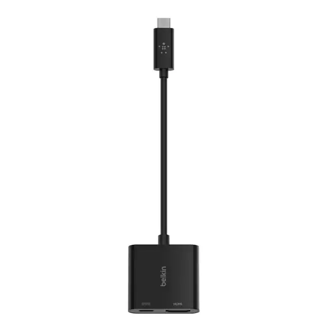 Кабель интерфейсный Belkin USB-C - HDMI 60W AVC002BTBK (USB Type C - HDMI)