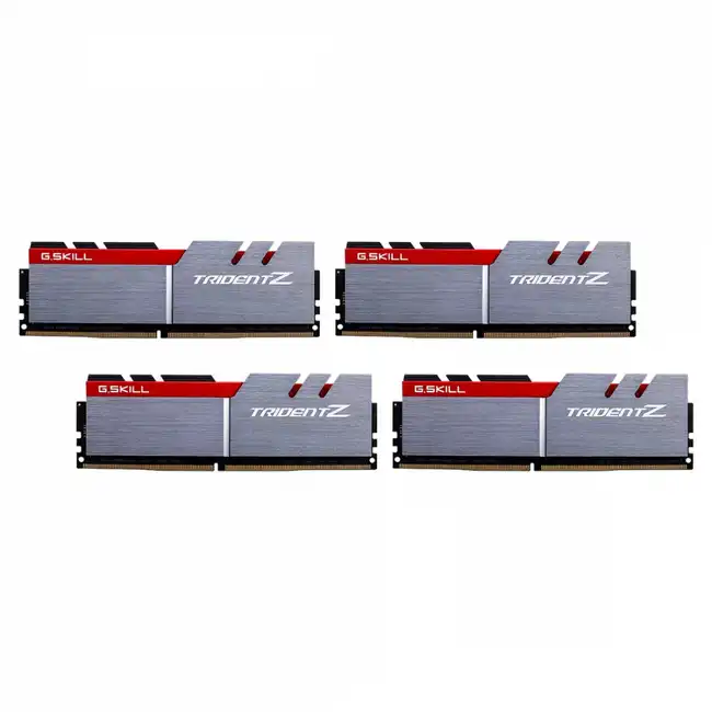 ОЗУ G.Skill Trident Z F4-3200C16Q-64GTZ (DIMM, DDR4, 64 Гб (4 х 16 Гб), 3200 МГц)