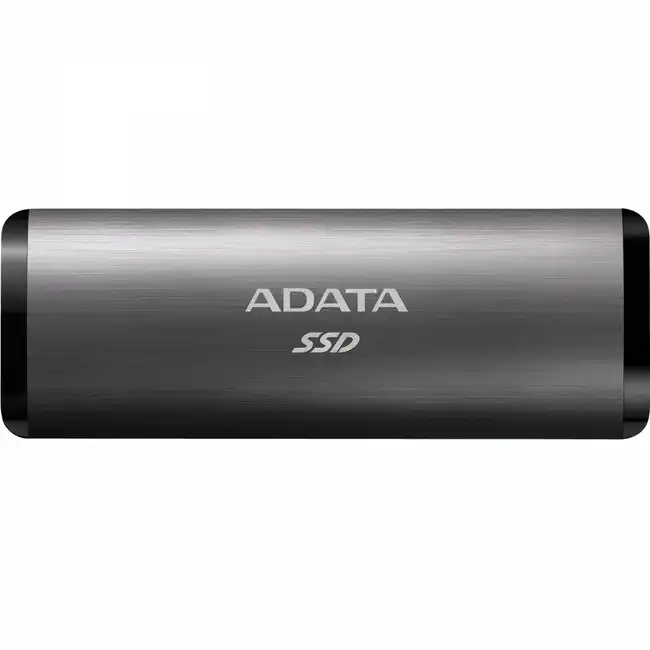 Внешний жесткий диск ADATA SE760 Titan-Gray External SSD 256 ГБ ASE760-256GU32G2-CTI (256 ГБ)
