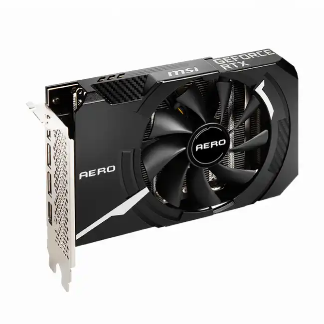 Видеокарта MSI RTX 3060 TI AERO ITX 8G OC LHR (8 ГБ)