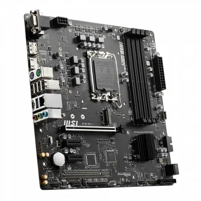 Материнская плата MSI PRO B660M-P WIFI DDR4 (Mini-ATX, LGA 1700)
