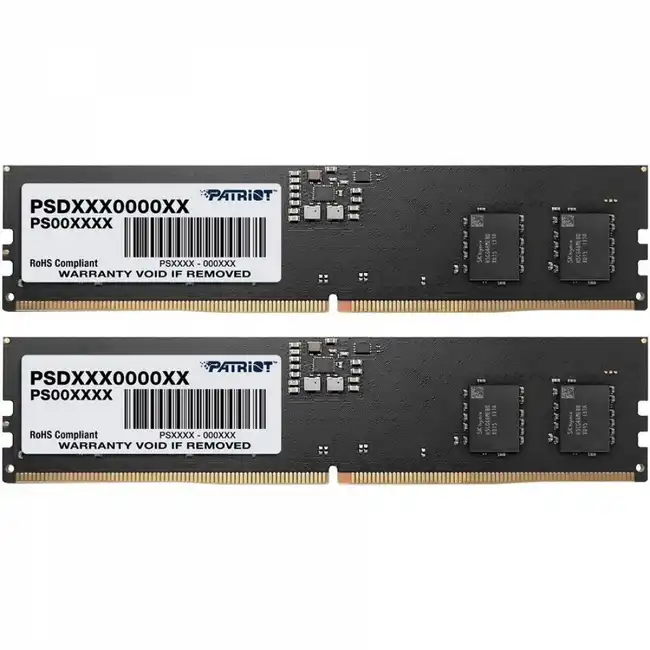 ОЗУ Patriot 2x16Gb PSD532G4800K (DIMM, DDR5, 32 Гб (2 х 16 Гб), 4800 МГц)
