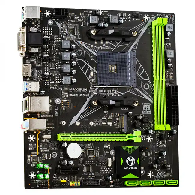 Материнская плата Maxsun MS-CHALLENGER A320M MS-A320M (micro-ATX, AMD AM4)