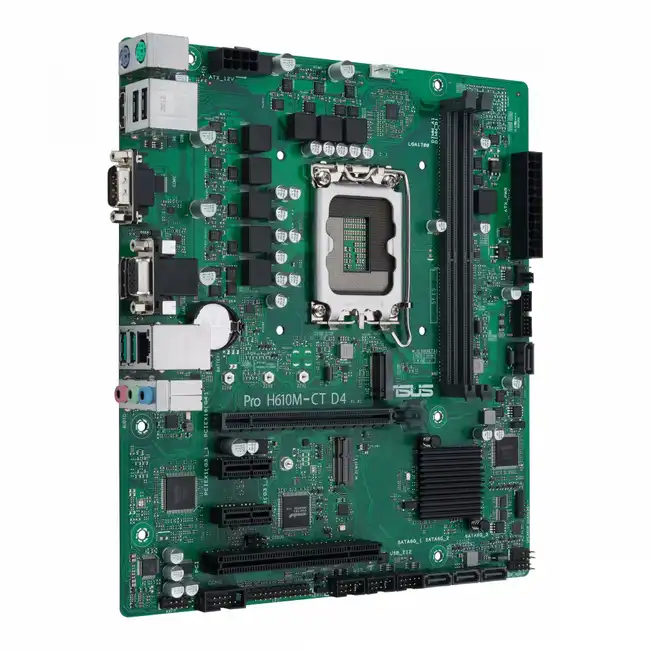 Материнская плата Asus PRO H610M-C D4-CSM (Mini-ATX, LGA 1700)