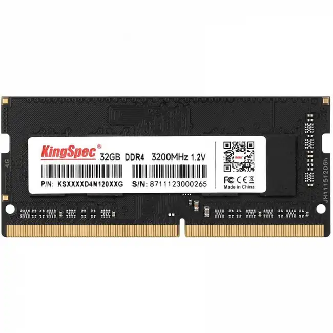 ОЗУ KingSpec 32Gb KS3200D4N12032G (SO-DIMM, DDR4, 32 Гб, 3200 МГц)