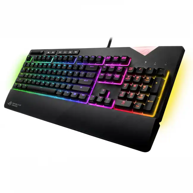 Клавиатура Asus XA07 STRIX FLARE II ANIMATE 90MP02E6-BKRA00 (Проводная, USB)