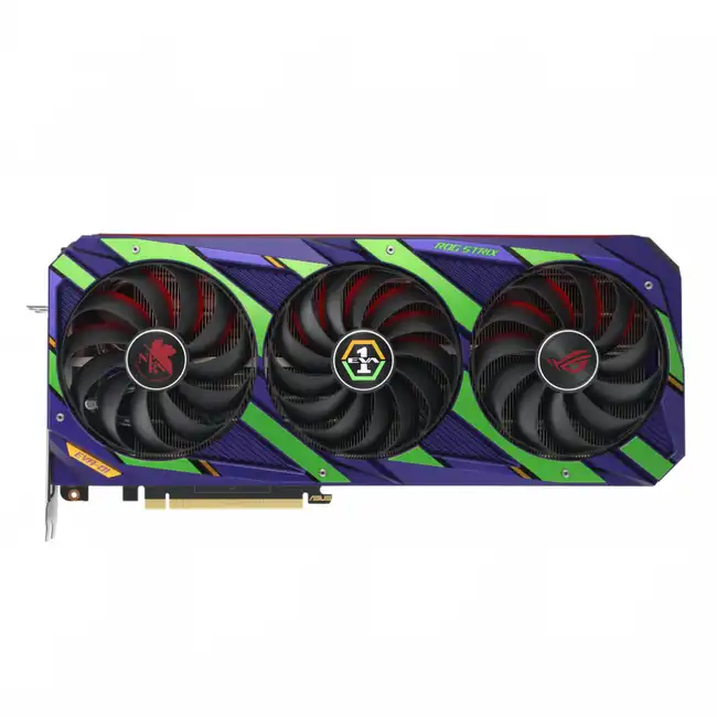 Видеокарта Asus ROG-STRIX-RTX3080-O12G-EVA 90YV0FAE-M0NM00 (12 ГБ)