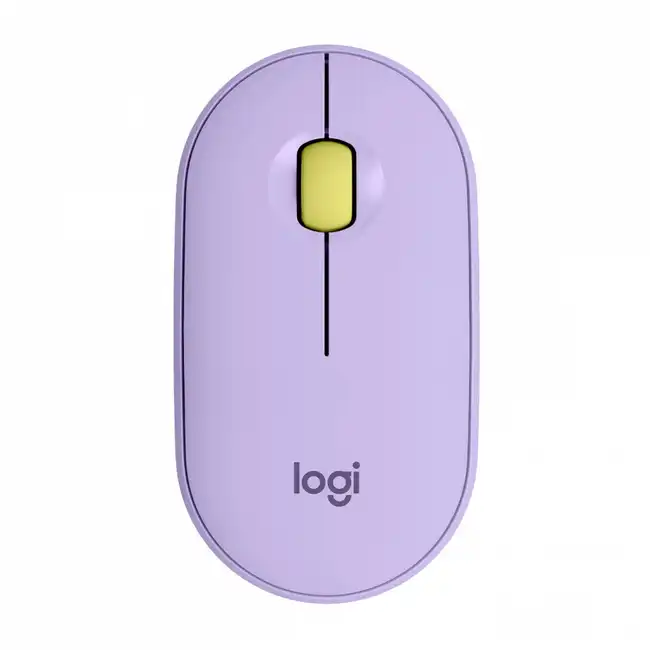 Мышь Logitech Pebble M350 Wireless Mouse - LAVENDER LEMONADE 910-006752 (Бюджетная, Беспроводная)