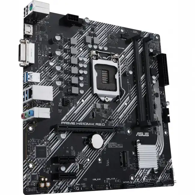 Материнская плата Asus PRIME H410M-K R2.0 (micro-ATX, LGA 1200)