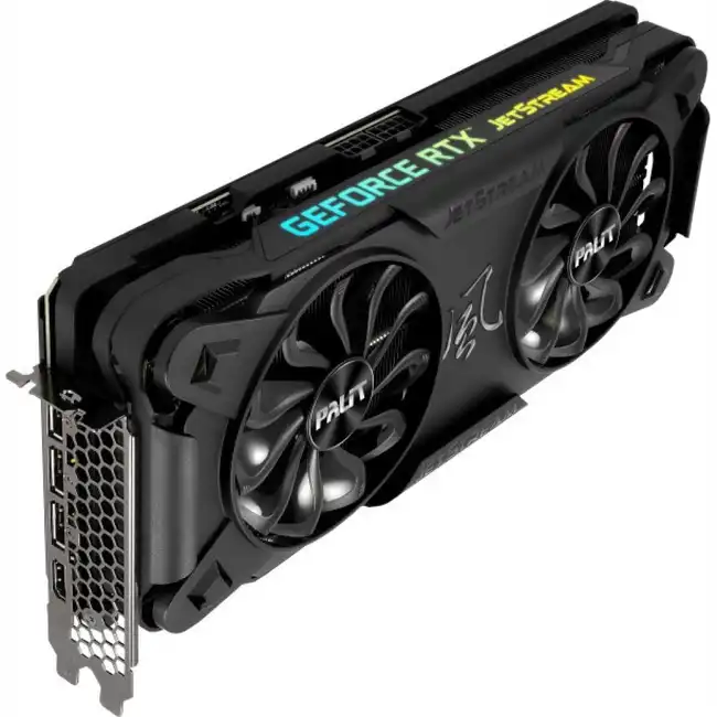 Видеокарта Palit RTX 3070 JetStream LHR NE63070019P2-1040J V1 LHR (8 ГБ)