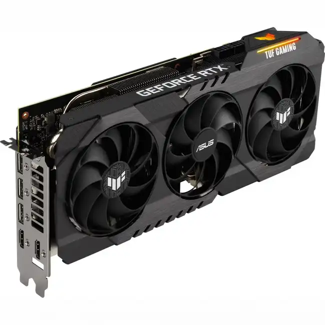 Видеокарта Asus RTX 3070 Ti TUF Gaming OC TUF-RTX3070TI-O8G-GAMING LHR (8 ГБ)