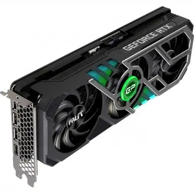Видеокарта Palit RTX 3070 Ti GamingPro NED307T019P2-1046A LHR (8 ГБ)