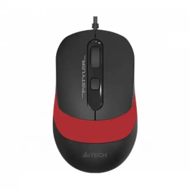 Мышь A4Tech FM10/RED (Бюджетная, Проводная)