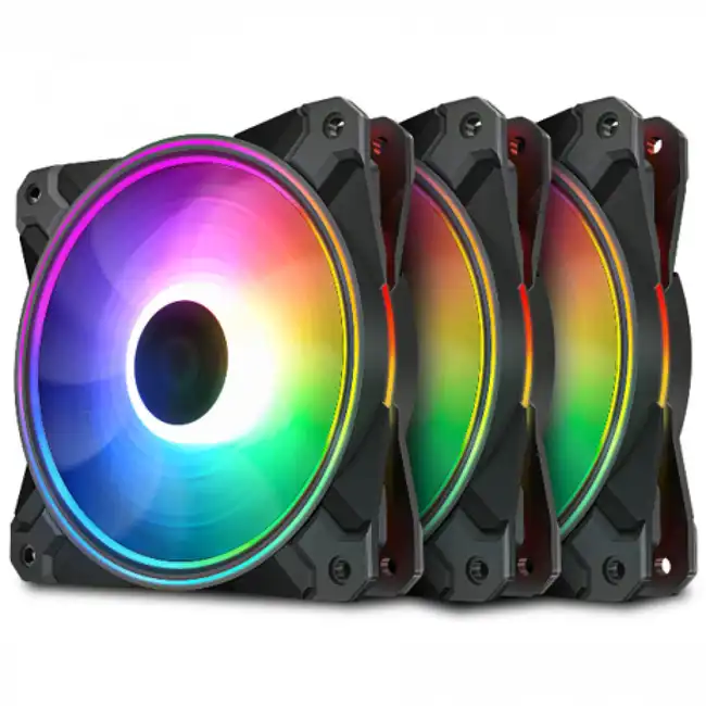Охлаждение Deepcool CF120 Plus DP-F12-AR-CF120P-3P (Для системного блока)